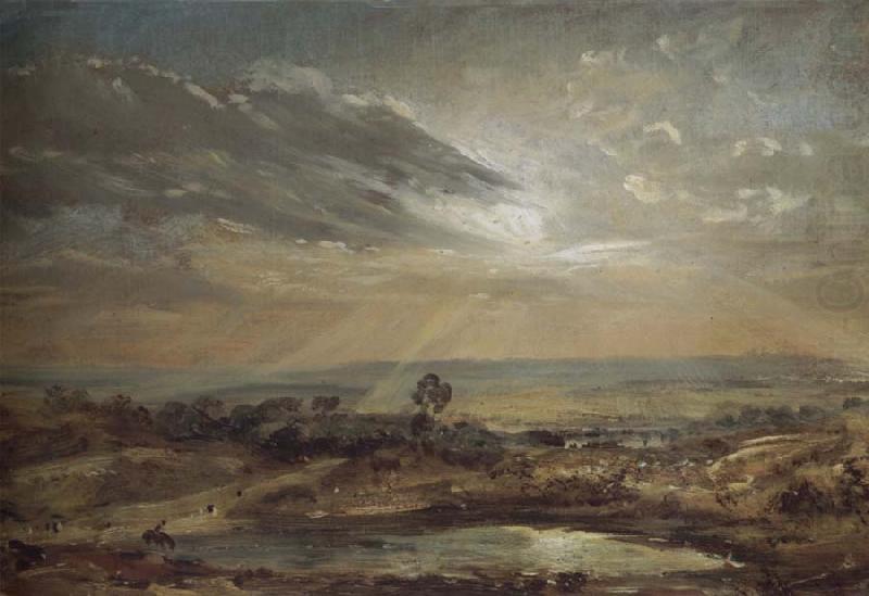 Branch Hill Pond,Hampstead, John Constable